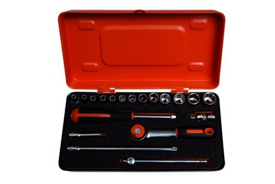 Bahco dopsleutelset 1/4" | 6719MHR