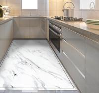 Moderne vinyl tapijt Voor keukenmarmereffect