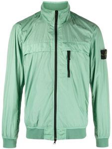 Stone Island veste bomber à patch Compass - Vert