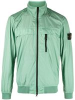 Stone Island veste bomber à patch Compass - Vert - thumbnail