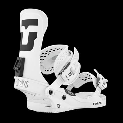 Union Force Classic Snowboardbinding Heren White L