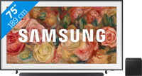 Samsung The Frame 75LS03D (2024) + Soundbar - thumbnail