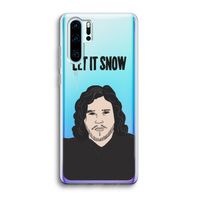 Let It Snow: Huawei P30 Pro Transparant Hoesje