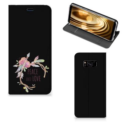 Samsung Galaxy S8 Magnet Case Boho Text Samsung Galaxy S8 Magnet Case Boho Text