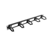 LANBERG KABELOPBERGSYSTEEM 19" (1U, TYPE B, ZWART) AK-1205-B
