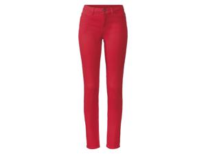 esmara Dames jeans, skinny fit, met normale taille (40, Rood)