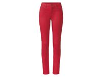 esmara Dames jeans, skinny fit, met normale taille (38, Rood)