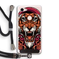 Tiger and Rattlesnakes: Pixel 3 XL Transparant Hoesje met koord