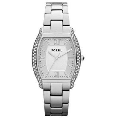 Fossil ES3174 Dames Wallace zilveren wijzerplaat roestvrij stalen armband horloge