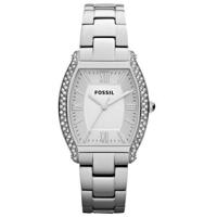 Fossil ES3174 Dames Wallace zilveren wijzerplaat roestvrij stalen armband horloge