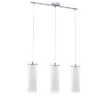Eglo HanglampPinto 3-lichts nikkel mat - 89833