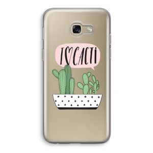 I love cacti: Samsung Galaxy A5 (2017) Transparant Hoesje