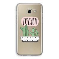 I love cacti: Samsung Galaxy A5 (2017) Transparant Hoesje