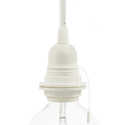 Lamphouder met trekschakelaar fitting ringen