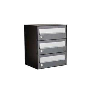 Allux Hive Set 1-Breed, 3-Hoog Antraciet - 40030065_1x3
