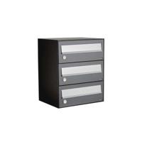 Allux Hive Set 1-Breed, 3-Hoog Antraciet - 40030065_1x3
