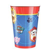 24x stuks Paw Patrol thema feest bekers 250 ml