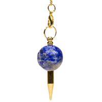 Pendel Edelsteen Lapis Lazuli Bol