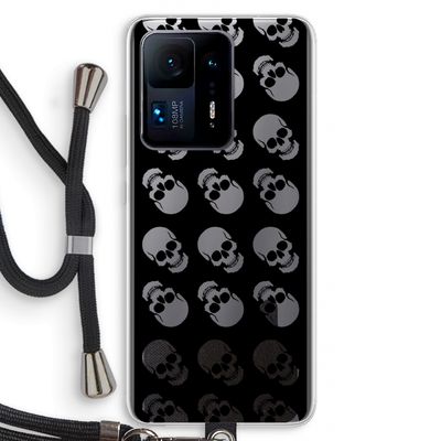 Musketon Skulls: Xiaomi Mi Mix 4 Transparant Hoesje met koord