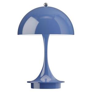 Louis Poulsen Panthella tafellamp V3 Ø16 LED oplaadbaar Opaque Indigo