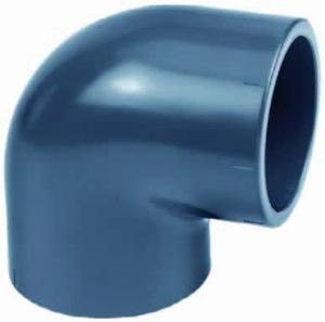 Aquaforte PVC Knieverbinding 90° 50mm - Duurzaam en Weerbestendig voor Vijver & Pijpleiding