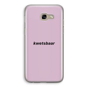 kwetsbaar: Samsung Galaxy A5 (2017) Transparant Hoesje