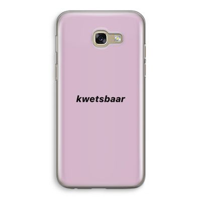 kwetsbaar: Samsung Galaxy A5 (2017) Transparant Hoesje