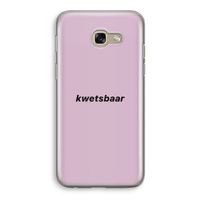 kwetsbaar: Samsung Galaxy A5 (2017) Transparant Hoesje