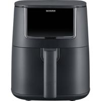 Severin FR 2461 Airfryer 4 l 1300 W Timerfunctie, Met display Zwart