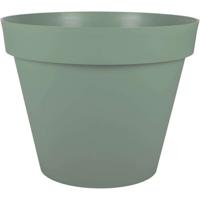 EDA PLASTIQUE - Toscane ronde bloempot - Ø 60 x H47 cm - 76 L - Lauriergroen