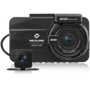Wide S49 dual channel dashcam