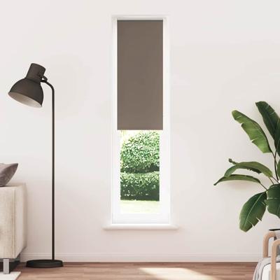 Rolgordijn verduisterend koffie 40x210 cm stofbreedte 35,7 cm