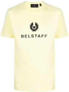 Belstaff t-shirt en coton à logo imprimé - Jaune