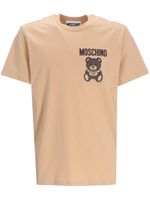 Moschino t-shirt en coton à imprimé Teddy Bear - Tons neutres - thumbnail