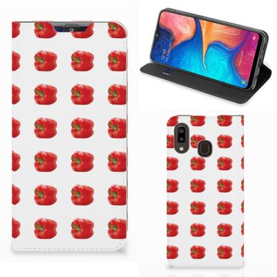 Samsung Galaxy A30 | Flip Style Cover | Paprika Red