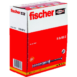 Fischer N 8X80/40 S NAGELPLUG (50) 50 St - 50358