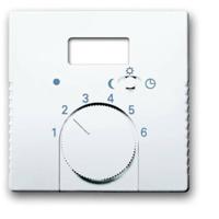 Busch-Jaeger 2CKA001710A3725 Temperatuurregelaar Afdekking Axcent Verkeerswit, Wit 1 stuk(s)