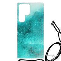 Back Cover Samsung Galaxy S23 Ultra Painting Blue - thumbnail