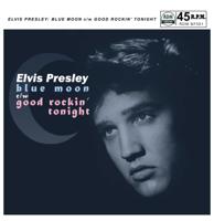 BESCHIKBAAR NA 15-12 Single: Elvis Presley - Blue Moon / Good Rockin&apos; Tonight (Mono II Stereo) (Clear Vinyl) 45 RPM (LP)