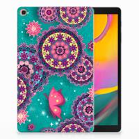 Samsung Galaxy Tab A 10.1 (2019) Tablethoes Cirkels en Vlinders