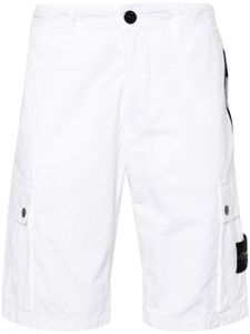 Stone Island short à poches cargo - Blanc