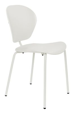 Zuiver Eetkamerstoel 'The Ocean' Gereycled kunststof, kleur Wit