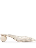 Cult Gaia mules Alia - Blanc