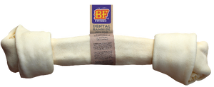 Biofood Dental Rawhide Knoop naturel extra large hondensnack 38 cm