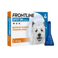 Frontline Spot On Hond S (2-10 kg) - 4 pip.