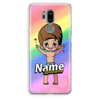 Chibi Maker man: LG G7 Thinq Transparant Hoesje