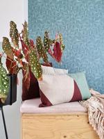 Behang Flora Rol Blue