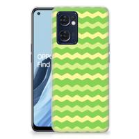 OPPO Reno 7 5G | Find X5 Lite | TPU bumper | Waves Green