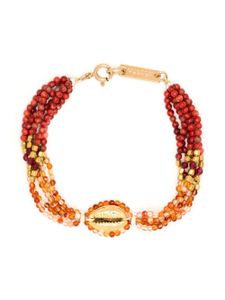 ISABEL MARANT bracelet Malebo à perles - Orange