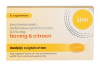 Keelpijn honing & citroen 24 Zuigtabletten